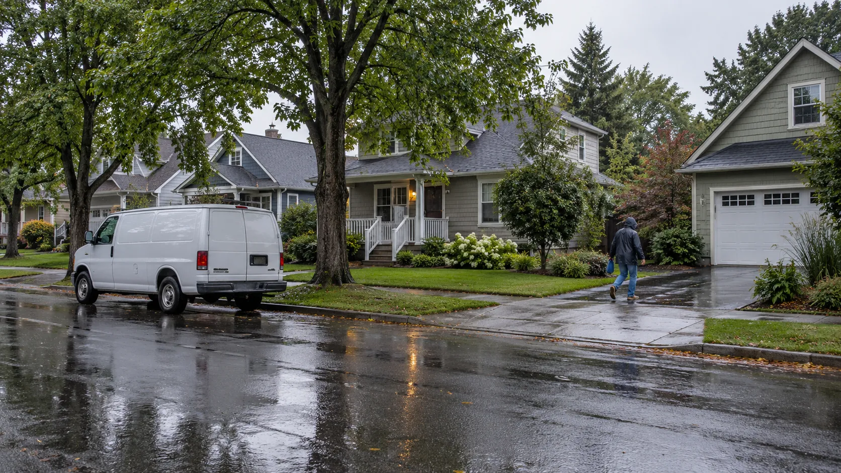 Homes in the Mid-South area served by local water damage providers